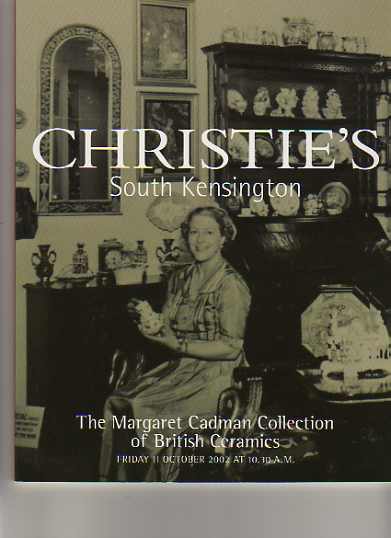 Christies 2002 Cadman Collection of British Ceramics