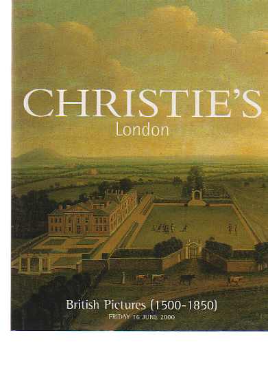 Christies 2000 British Pictures (1500-1850) - Click Image to Close