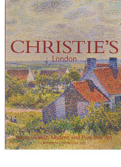 Christies 2001 Impressionist & Modern Art