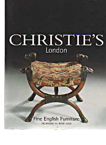 Christies June 2000 Fine English Furniture