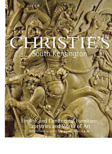 Christies September 2002 English & Continental Furniture, Tapestries ...