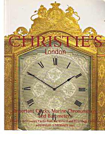 Christies 2001 Important Clocks inc. the Flagg Collection