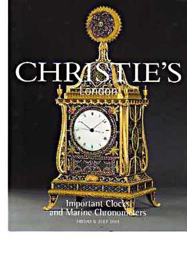 Christies 2001 Important Clocks & Marine Chronometers
