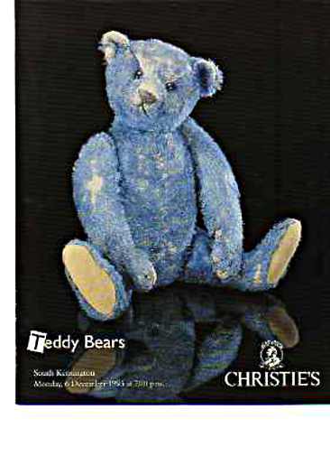 Christies 1993 Teddy Bears - Click Image to Close