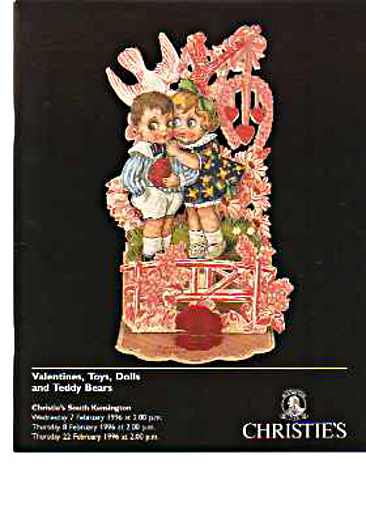 Christies 1996 Teddy Bears, Toys, Dolls & Valentines