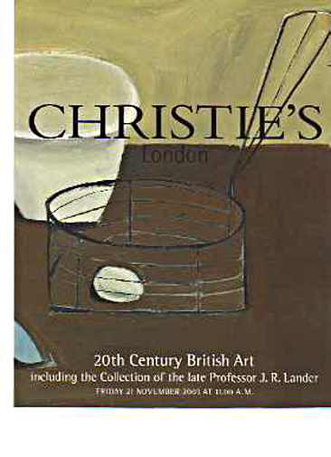 Christies 2003 Lander Collection 20th Century British Art