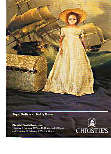 Christies 1995 Toys, Dolls & Teddy Bears - Click Image to Close