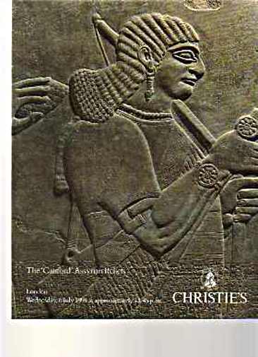 Christies 1994 The Canford Assyrian Reliefs Christies 1994 The Canford Assyrian Reliefs