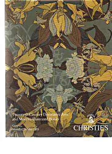 Christies 1993 20th Century Decorative Arts & Modern Books