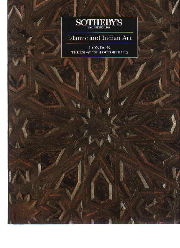 Sothebys October 1995 Islamic and Indian Art