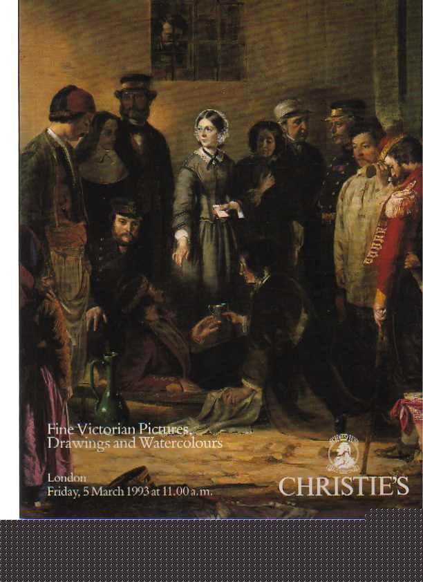 Christies 1993 Fine Victorian Pictures, Drawings, Watercolours