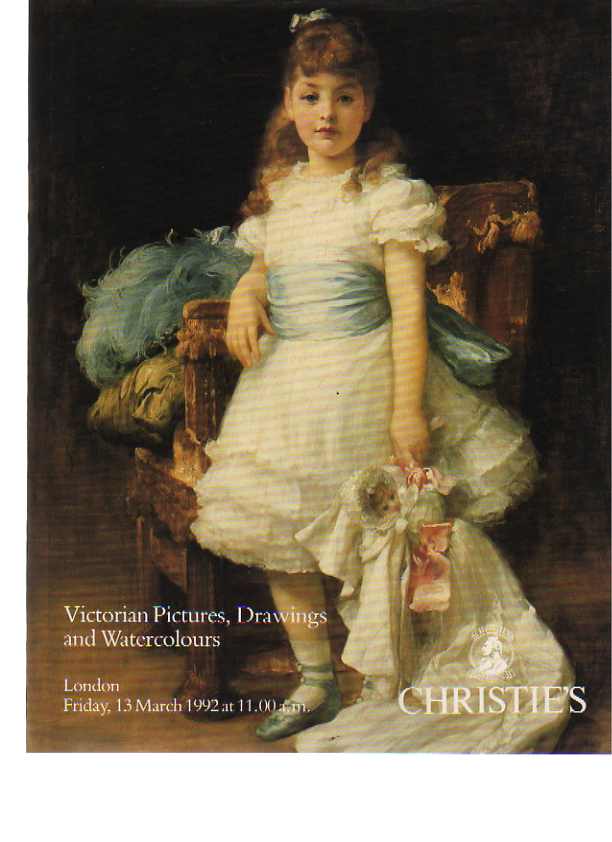 Christies 1992 Victorian Pictures, Drawings, Watercolours