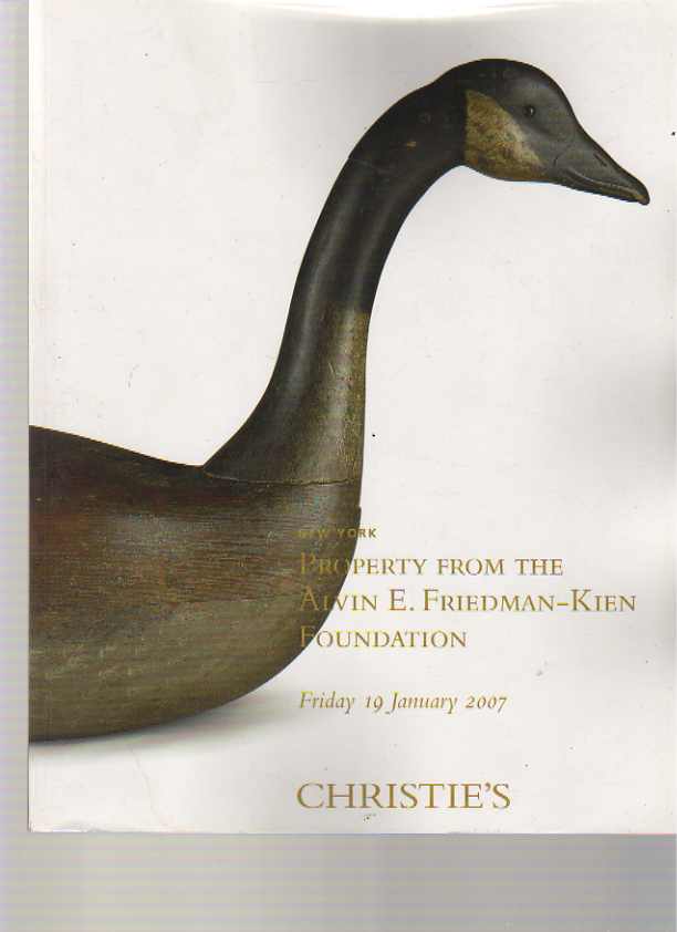 Christies 2007 The Alvin E. Friedman-Kien Foundation