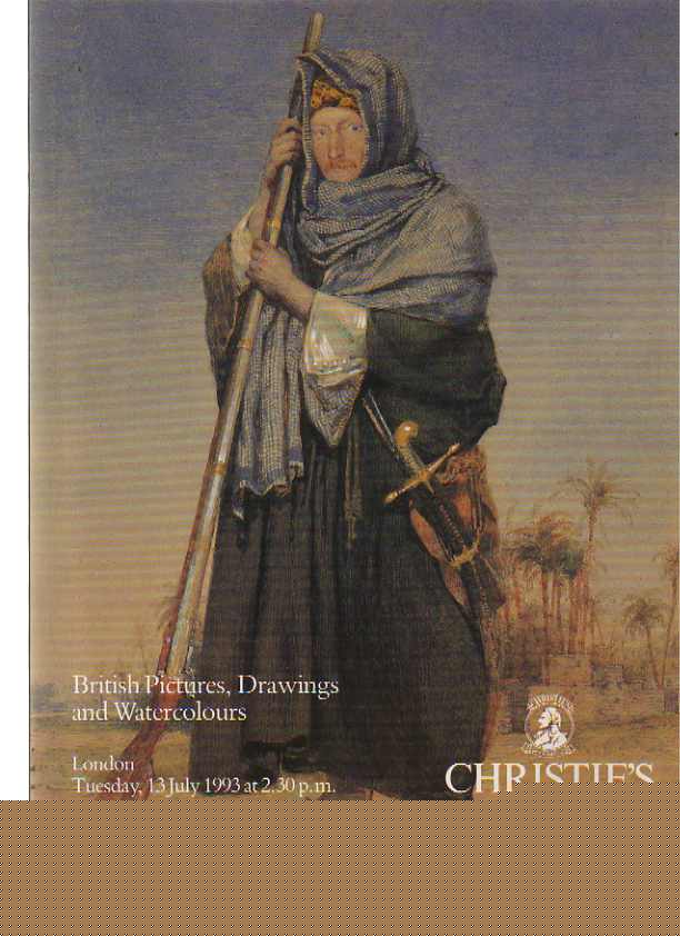 Christies 1993 British Pictures, Drawings, Watercolours (Digital only)
