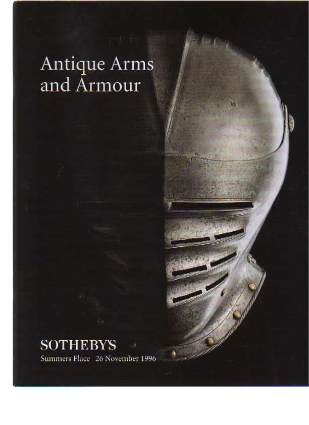 Sothebys 1996 Antique Arms & Armour