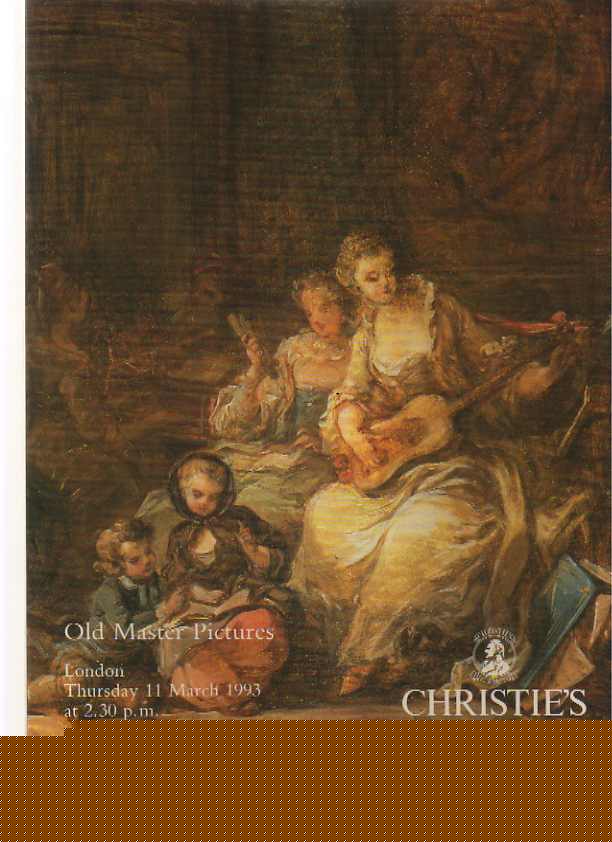 Christies March 1993 Old Master Pictures (Digital only)