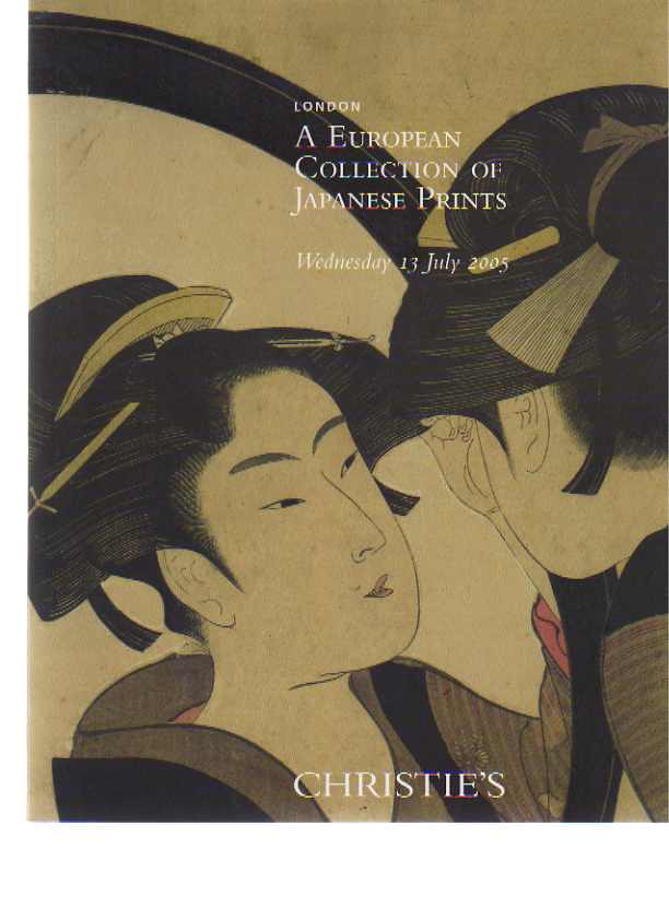 Christies 2005 European Collection of Japanese Prints