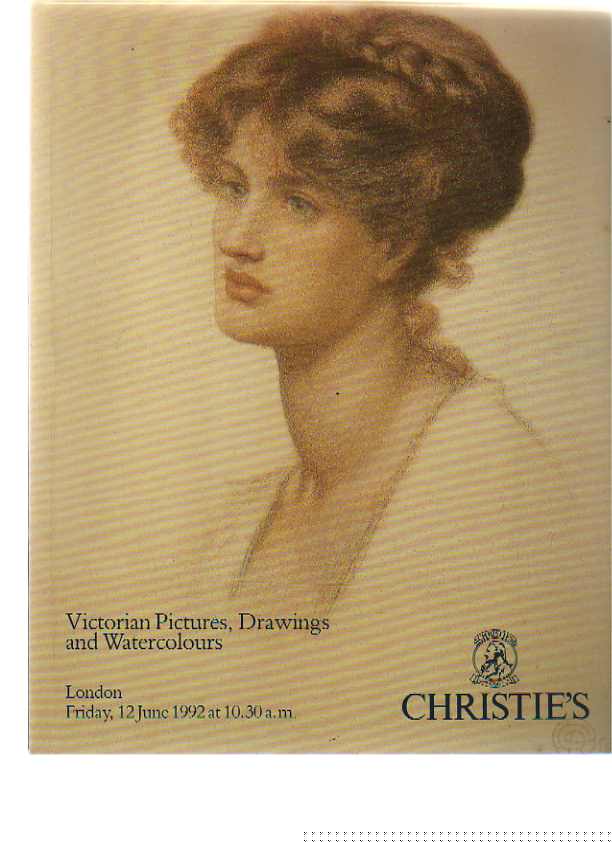 Christies 1992 Victorian Pictures, Drawings & Watercolours