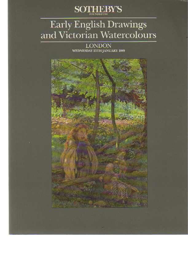 Sothebys 1989 Early English & Victorian Drawings