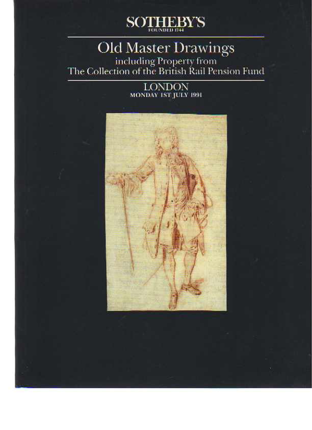 Sothebys 1991 Old Master Drawings (inc. British Rail)