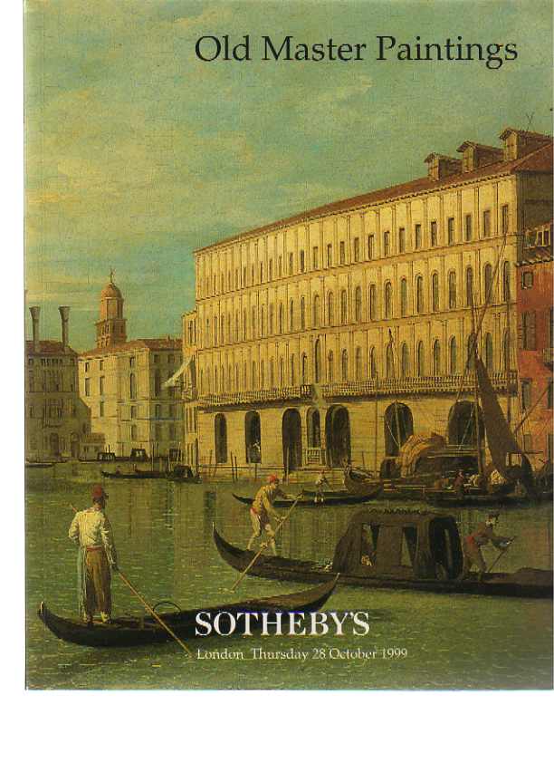 Sothebys October 1999 Old Master Paintings - Click Image to Close