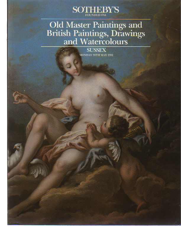 Sothebys 1991 Old Master & British Paintings, Drawings