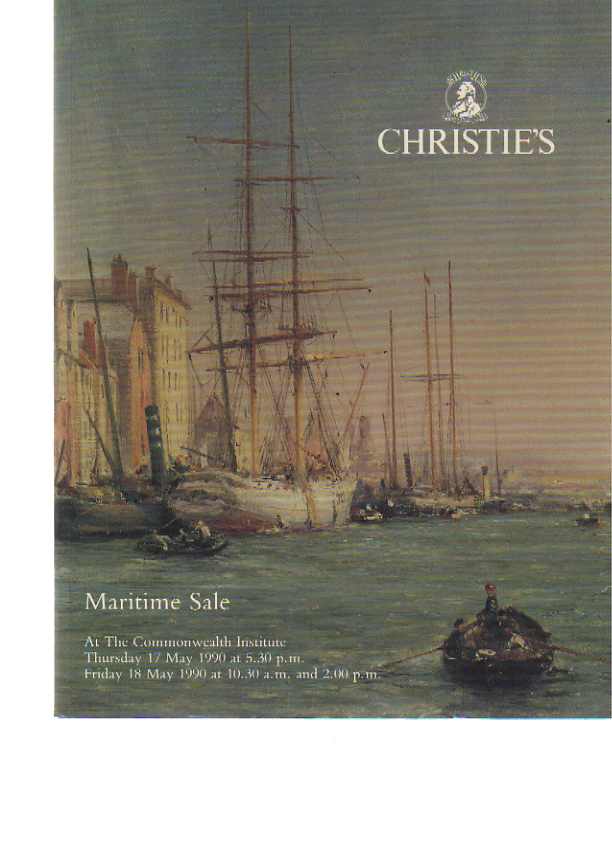Christies May 1990 Maritime Sale