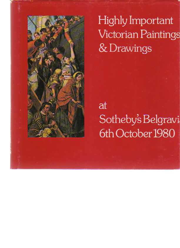 Sothebys 1980 Important Victorian Paintings, Drawings