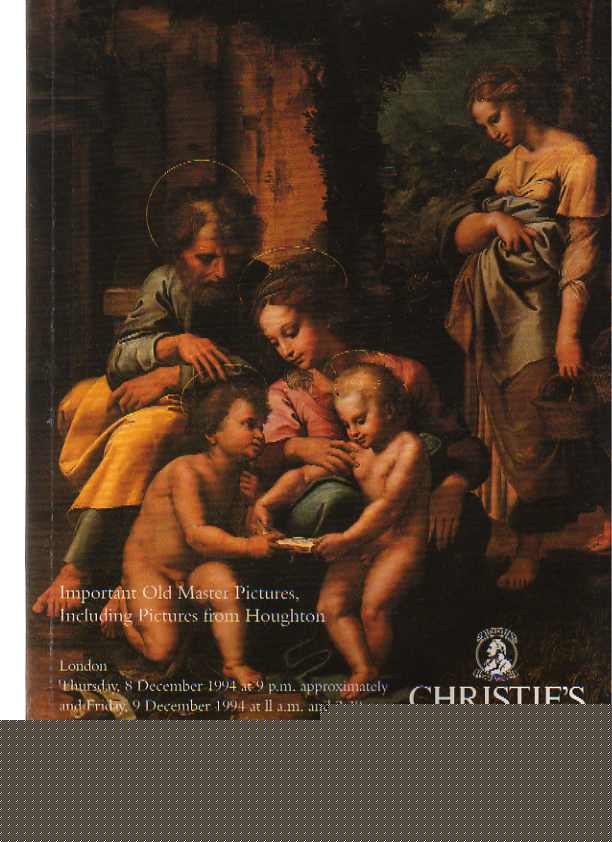 Christies 1994 Important Old Master Pictures (from Houghton)
