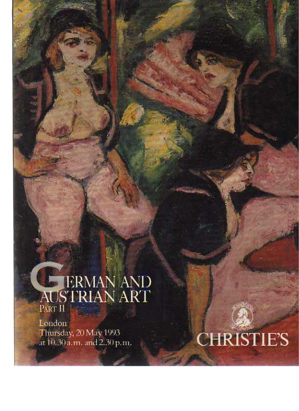 Christies 1993 German & Austrian Art