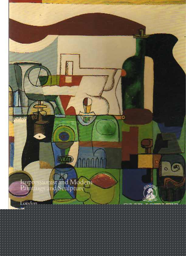 Christies December 1991 Impressionist & Modern Paintings & Sculpture