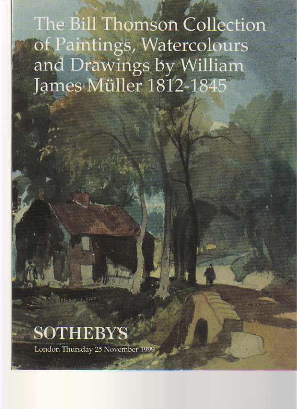 Sothebys 1999 Thomson Collection WJ Muller Paintings (Digital only)
