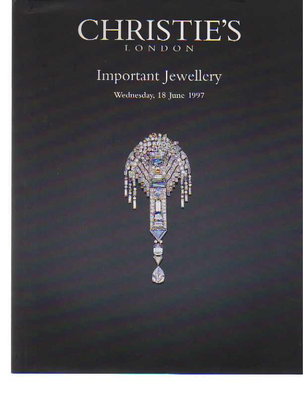 Christies June 1997 Important Jewellery
