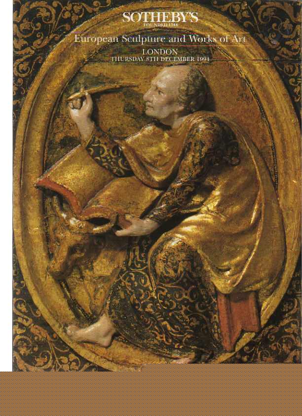 Sothebys 1994 European Sculpture & Works of Art