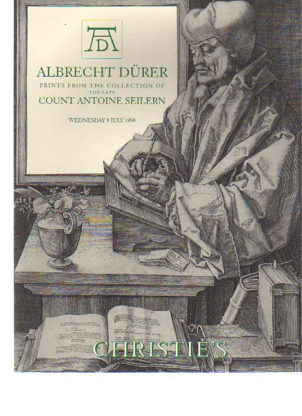 Christies 1998 Seilern Collection of Albrecht Durer Prints