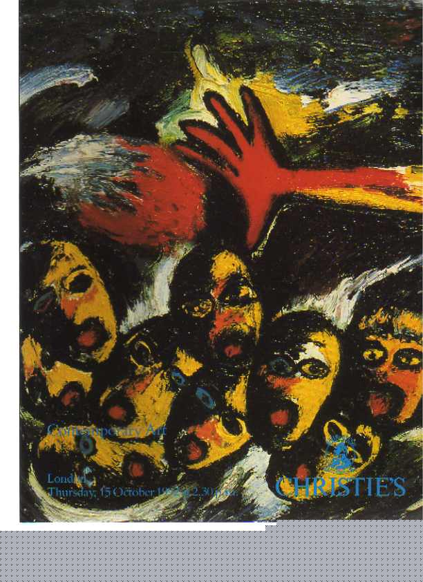 Christies October 1992 Contemporary Art