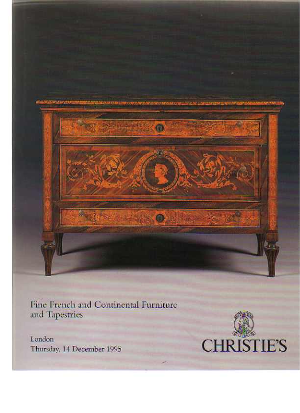 Christies 1995 Fine French & Continental Furniture - Click Image to Close