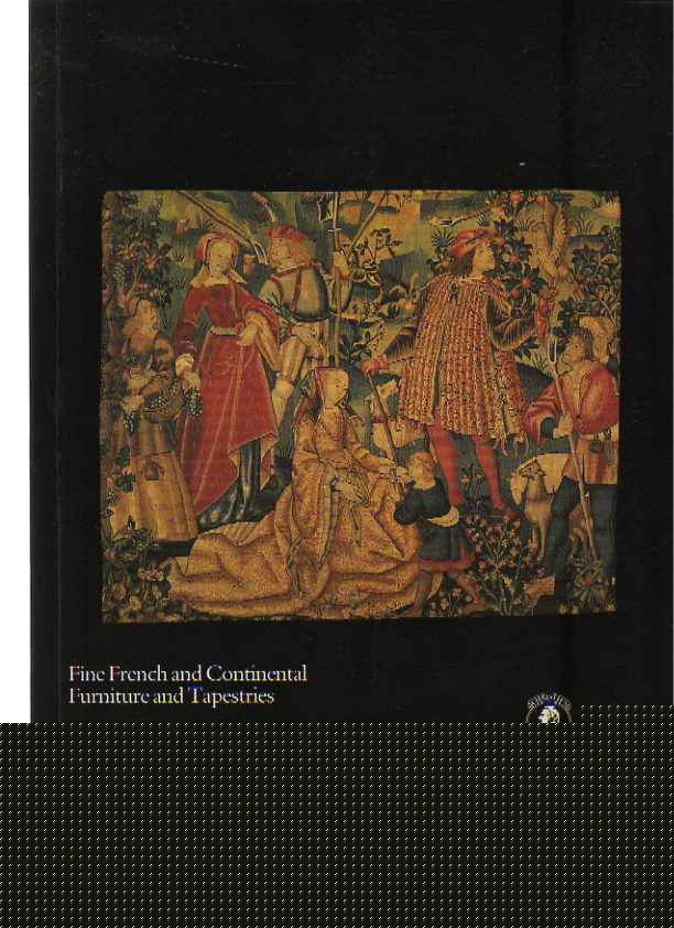 Christies 1995 Fine French & Continental Furniture & Tapestries