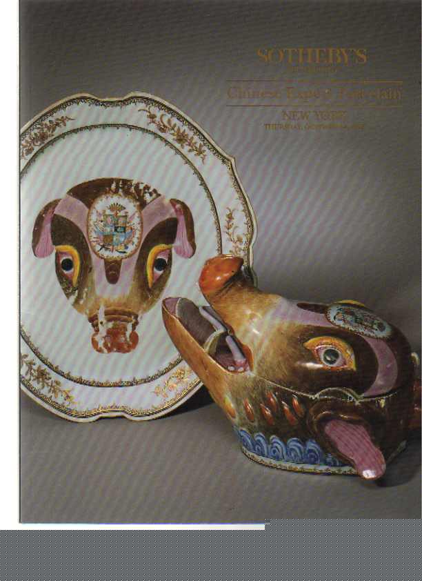 Sothebys October 1993 Chinese Export Porcelain (Digital only)