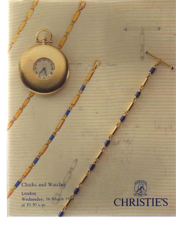 Christies 1994 Clocks & Watches