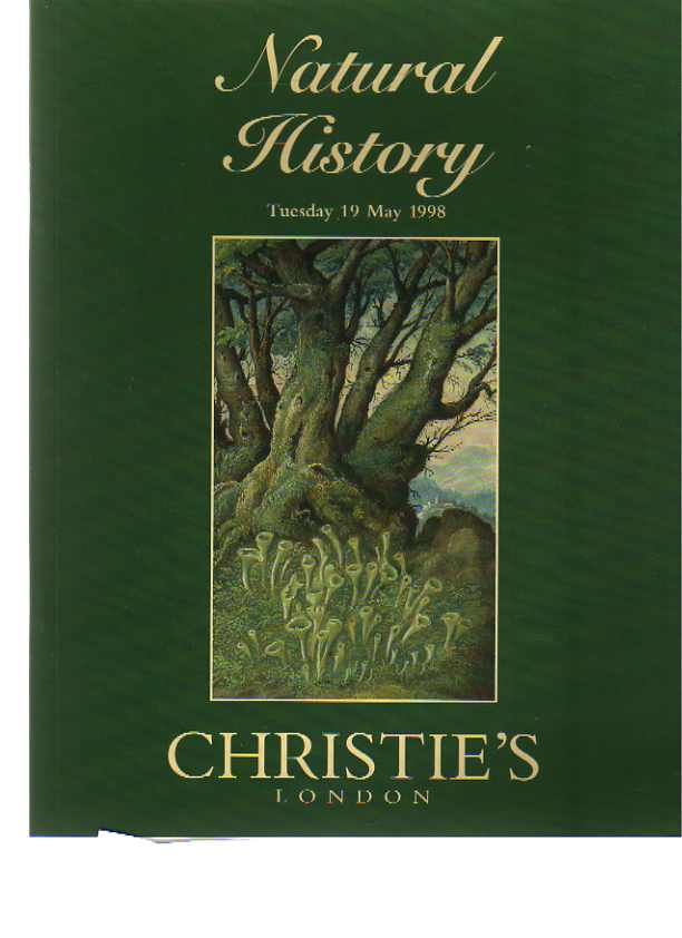 Christies May 1998 Natural History