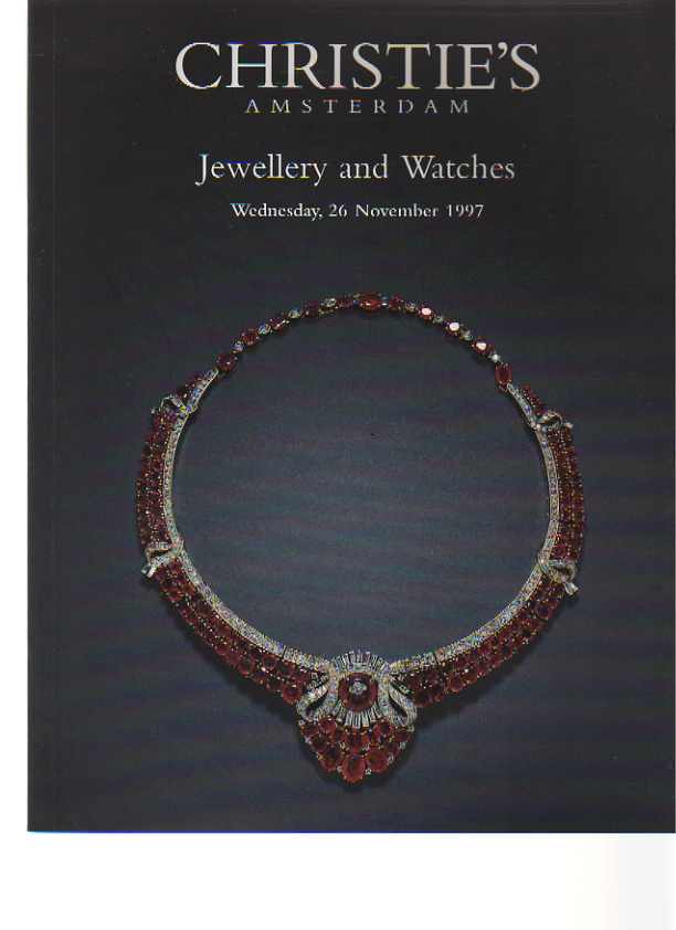 Christies 1997 Jewellery & Watches