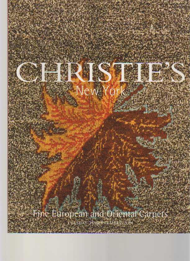 Christies 2001 Fine European & Oriental Carpets