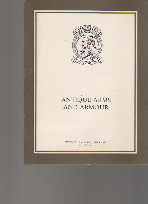 Christies 1982 Antique Arms & Armour