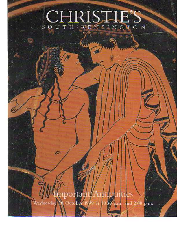 Christies 1999 Important Antiquities (Digital only)