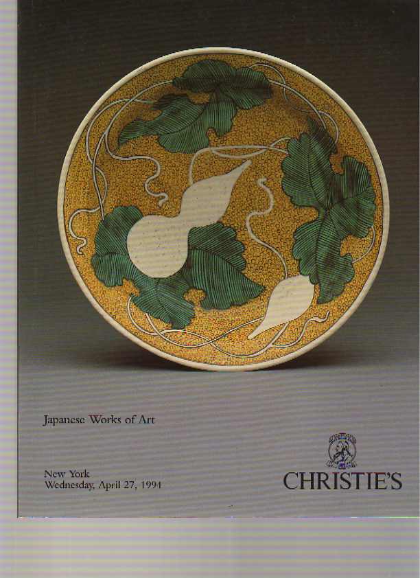 Christies April 1994 Japanese Works of Art