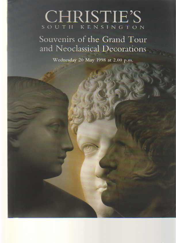 Christies 1998 Souvenirs of the Grand Tour & Neoclassical (Digital Only)