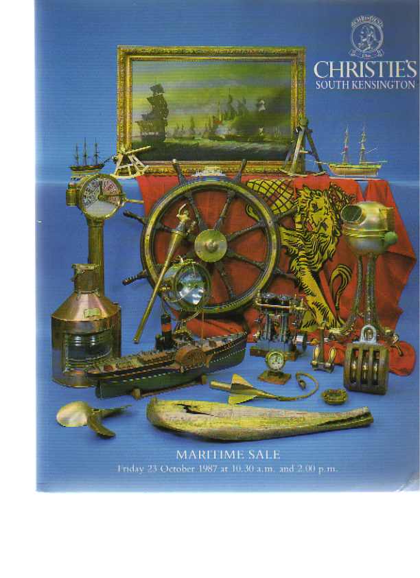 Christies 1987 Maritime Sale
