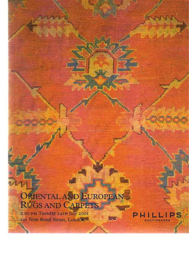 Phillips 2001 Oriental & European Rugs & Carpets
