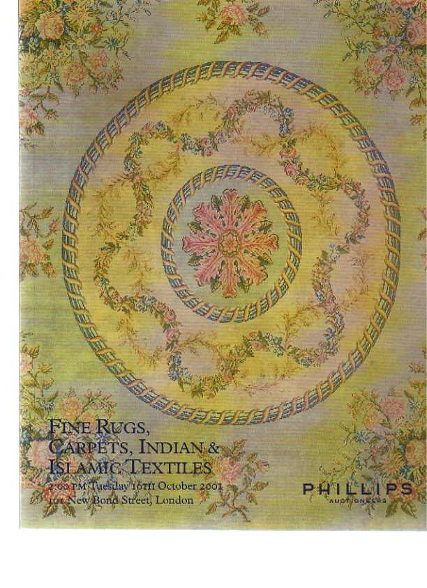 Phillips 2001 Fine Rugs, Carpets, Indian & Islamic Textiles